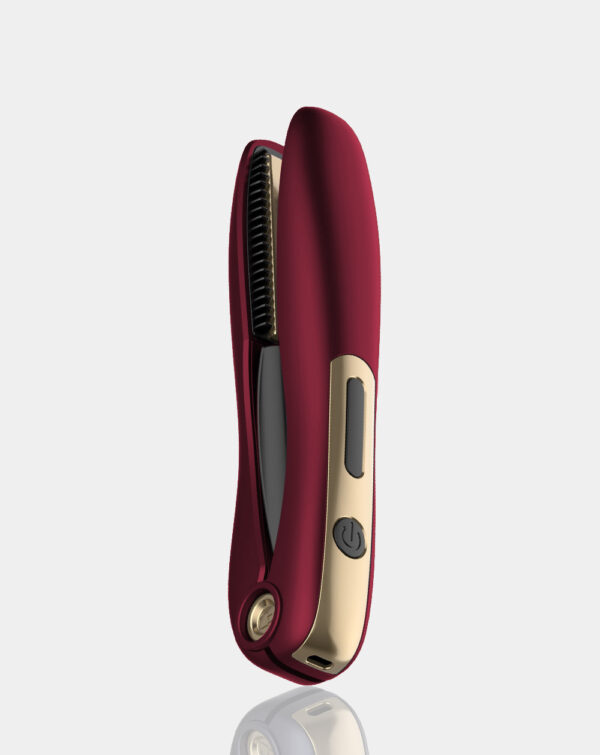 20W New style ionic ceramic portable travel electric hair straightener with CE approved - Image 9